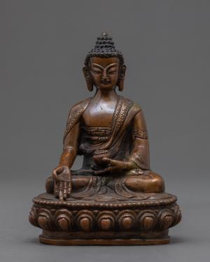 Shakyamuni Buddha Figurines | Lord Buddha Statue | Meditation Room Decor | Handmade Buddhist Statue | Religious Gift | Zen Buddhist Art